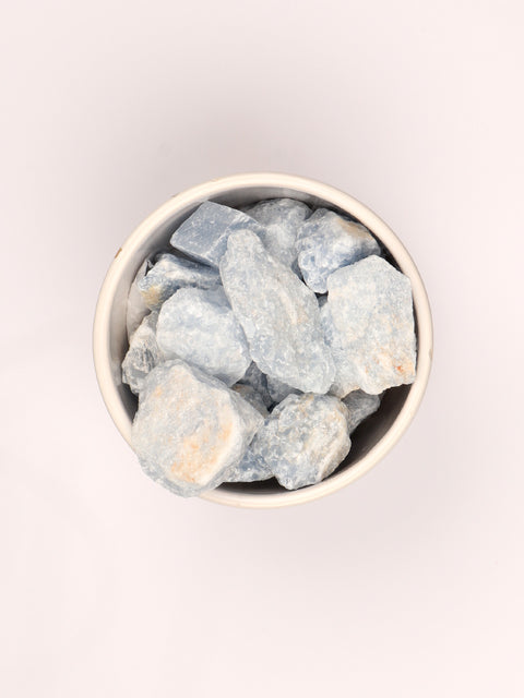 Rough Blue Calcite Pieces