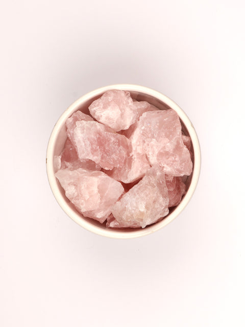 Rough Rose Quartz Pieces