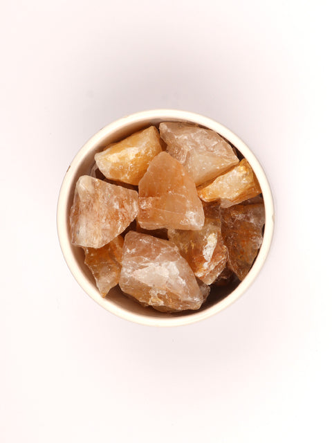 Rough Yellow Quartz Pieces