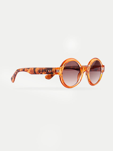 Round 80's Mod Sunglasses