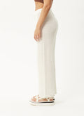 Ryder - Organic Recycled Knit Pants | White-Image 2