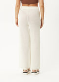 Ryder - Organic Recycled Knit Pants | White-Image 3