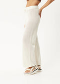 Ryder - Organic Recycled Knit Pants | White-Image 4