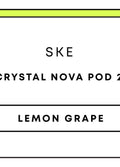 SKE Crystal Nova Pod 2pcs | Lemon Grape-Image 1