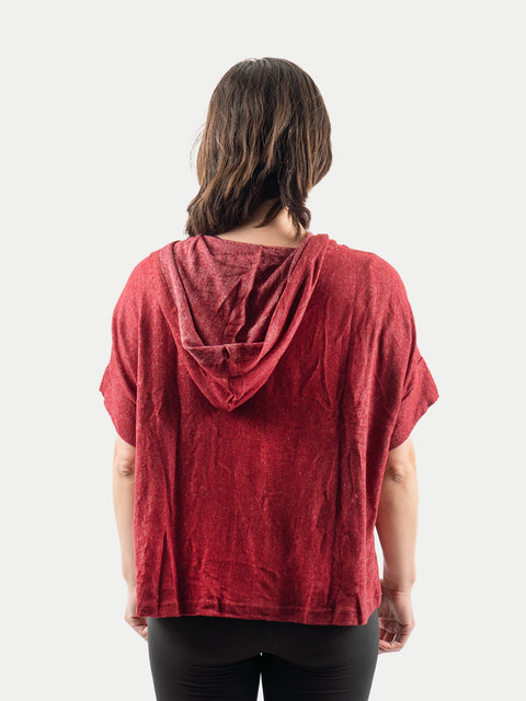 Oversize Rayon S/S Sweater