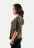 Oversize Rayon S/S Sweater | Sage-Image 2