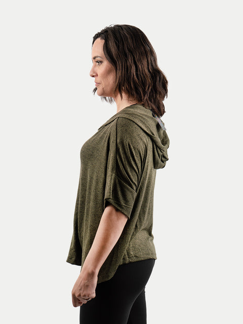 Oversize Rayon S/S Sweater