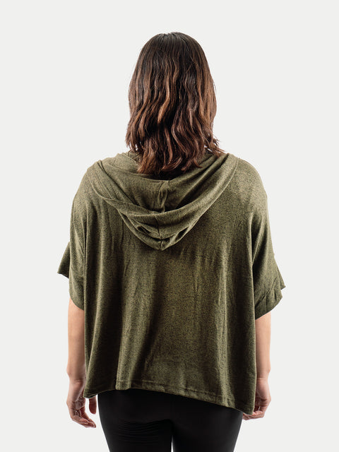 Oversize Rayon S/S Sweater
