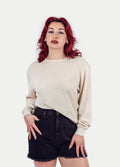 Unisex Organic Hemp Waffle L/S Tee | Birch-Image 2