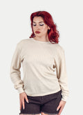 Unisex Organic Hemp Waffle L/S Tee | Birch-Image 3