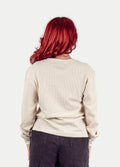Unisex Organic Hemp Waffle L/S Tee | Birch-Image 5