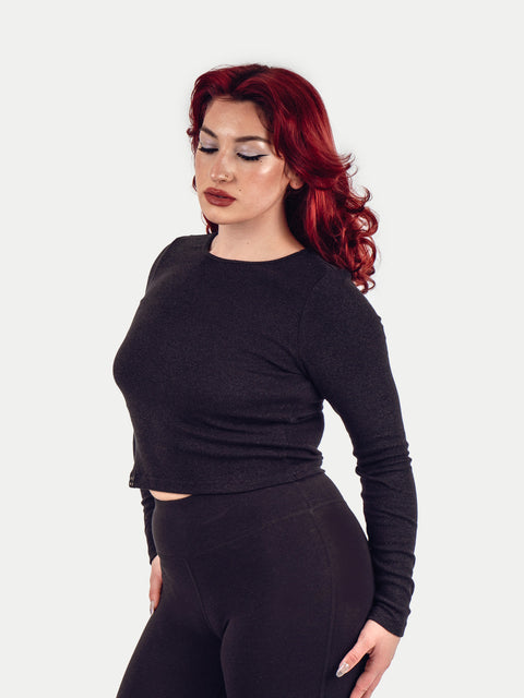 Organic Hemp Bamboo Ribbed L/S Tee