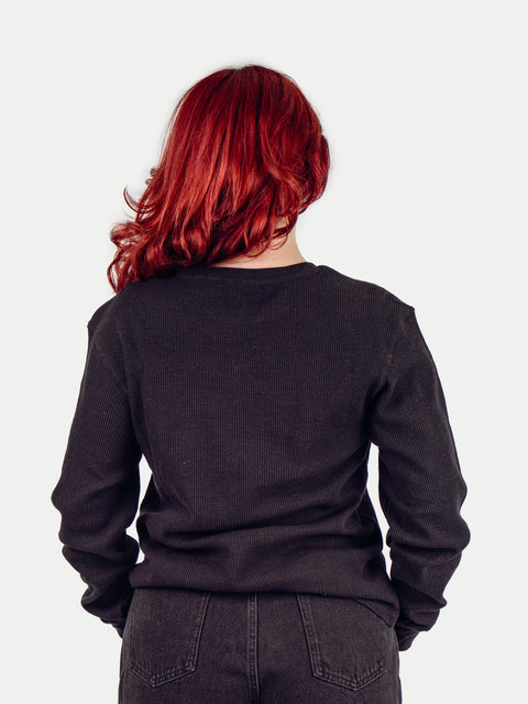 Unisex Organic Hemp Waffle L/S Tee