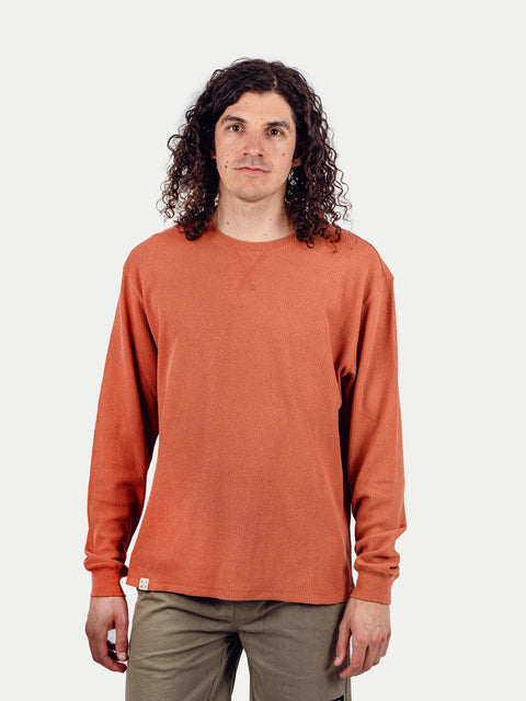 Unisex Organic Hemp Waffle L/S Tee