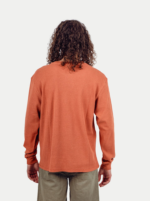 Unisex Organic Hemp Waffle L/S Tee
