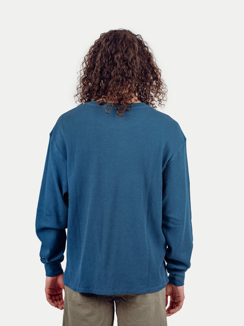 Unisex Organic Hemp Waffle L/S Tee