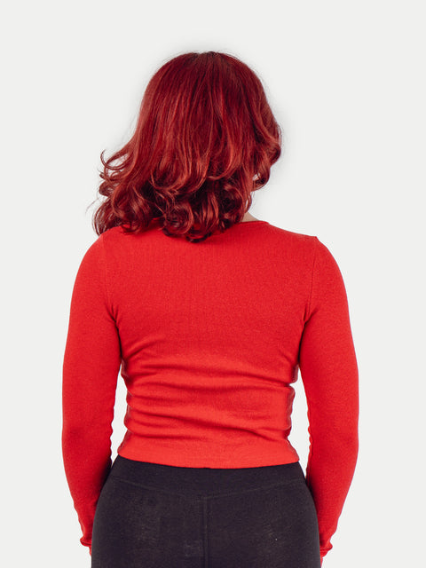 Organic Hemp Bamboo Ribbed L/S Tee