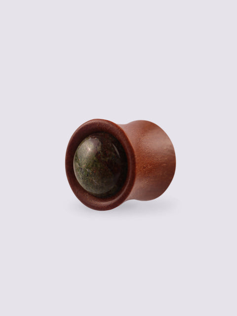 Saba Wood African Turquoise Plug 11mm