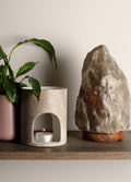 Salt Lamp Grey 2 - 3 KG | One Colour-Image 1
