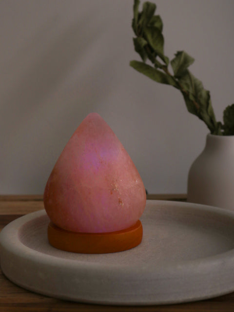 Salt Lamp USB Teardrop shape