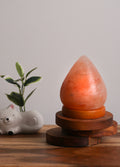 Salt Lamp USB Teardrop shape | One Colour-Image 1