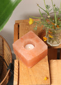 Salt Tea Light Cube | One Colour-Image 1
