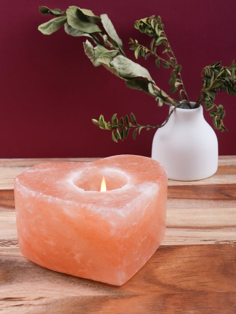 Salt Tea Light Holder