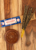Satya Perfumed Smudge Incense | Nag Champa-Image 1