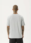 Screwed - Hemp Retro Fit Tee | Shadow Grey Marle-Image 4