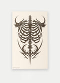 Semi Permanent Tattoo - Large Single | Cyber Skeleton-Image 2