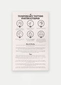 Semi Permanent Tattoo - Large Single | Luna Moth-Image 3