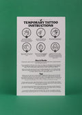 Semi Permanent Tattoo - Large Single | W-216-Image 2