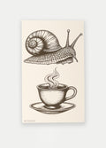 Semi Permanent Tattoo - Medium Set | Cuppa + Snail-Image 2