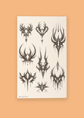 Semi Permanent Tattoo - Medium Set | Cyber Sigils-Image 1