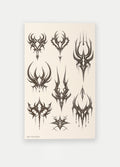 Semi Permanent Tattoo - Medium Set | Cyber Sigils-Image 2