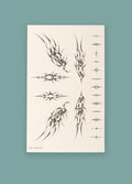 Semi Permanent Tattoo - Medium Set | Cyber Stamp-Image 1