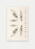 Semi Permanent Tattoo - Medium Set | Cyber Stamp-Image 2
