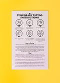 Semi Permanent Tattoo - Medium Single | WGZ-08-Image 2