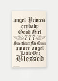 Semi Permanent Tattoo - Small Set | Angel words-Image 2