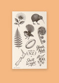 Semi Permanent Tattoo - Small Set | Kiwiana-Image 1