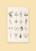 Semi Permanent Tattoo - Small Set | Romantasy-Image 1