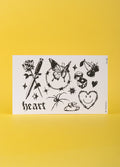 Semi Permanent Tattoo - Small Set | W-109-Image 1