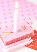 Set of 3 Love Affirmation Candles in a Box | One Colour-Image 2