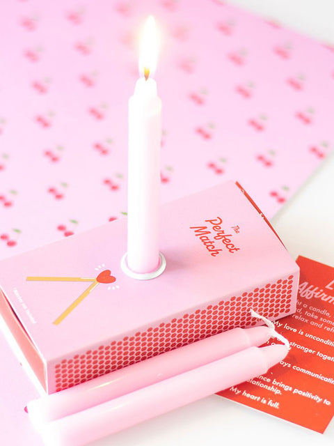 Set of 3 Love Affirmation Candles in a Box