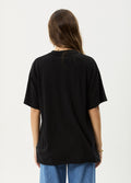 Shield Maiden - Hemp Oversized Tee | Black-Image 3