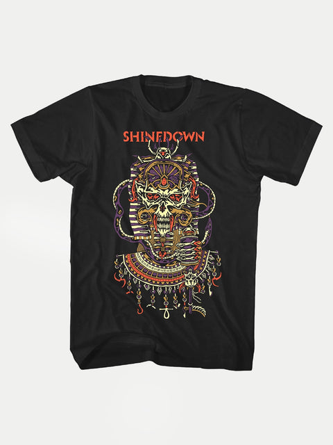 Shinedown - Planet Zero Skull T-Shirt