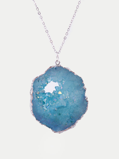 Aura Geode Pendant