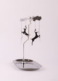 Silver Candle Carousel | Deer-Image 2