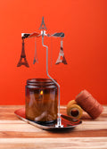 Silver Candle Carousel | Eiffel Tower-Image 1