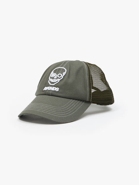 Skeletor - Recycled Six Panel Mesh Cap